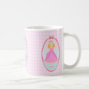 Fairytale Princess in Pink Birthaday Party Coffee Mug