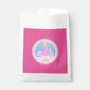Fairytale Princess in Pink  Birthaday Party Favour Bags