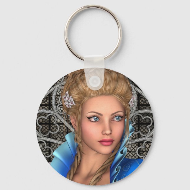 Fairytale Princess Key Ring (Front)
