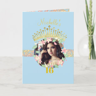 Fairytale Princess Photo Sweet sixteen Program Programme