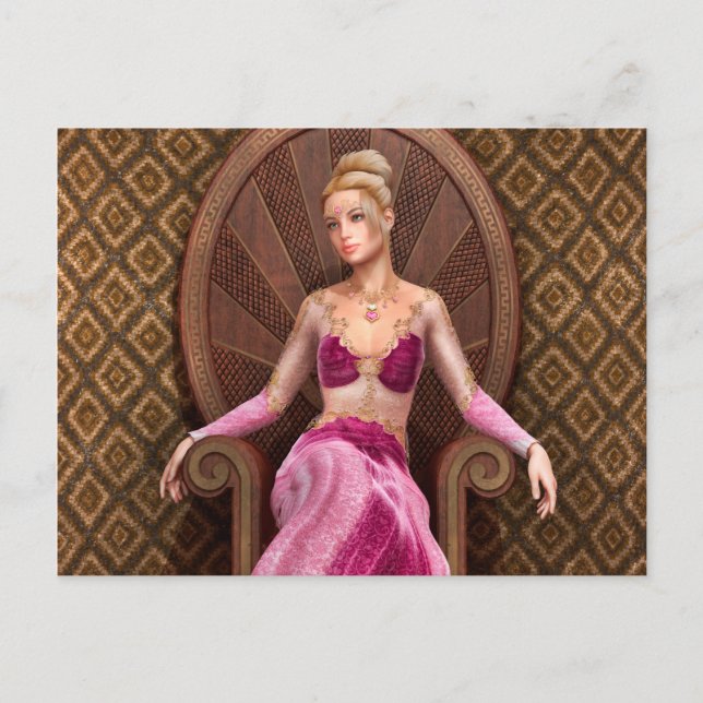 Fairytale Princess Postcard (Front)