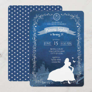 Fairytale Princess Royal Birthday Invitation