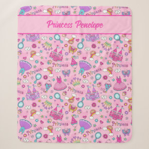 Fairytale Princess Sherpa Blanket