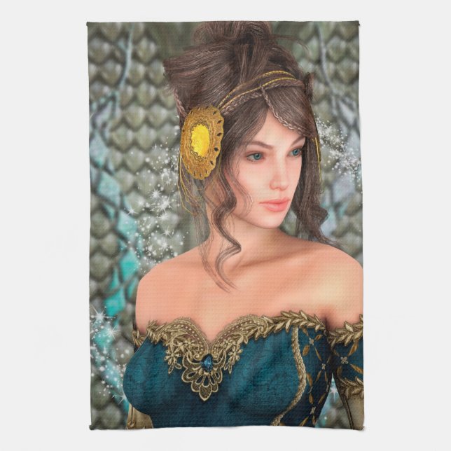 Fairytale Princess Tea Towel (Vertical)