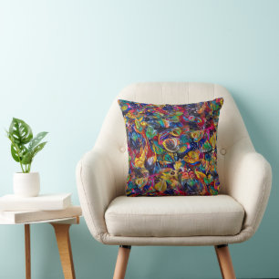 Fairytale Sea Throw Pillow