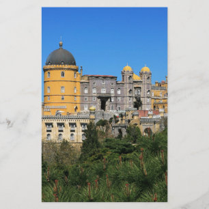 Fairytale Sintra Palace photo, in Portugal Stationery