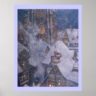 Fairytale Snow Queen by Edmund Dulac Print