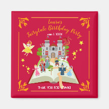 Fairytale Stories Girl Birthday Party