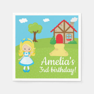 Fairytale Storytime Goldilock and Three Bears Napkin