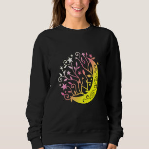Fairytale Summermoon Stars Moon For Romantic Peopl Sweatshirt