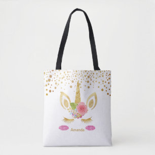 Fairytale Unicorn Tote Bag