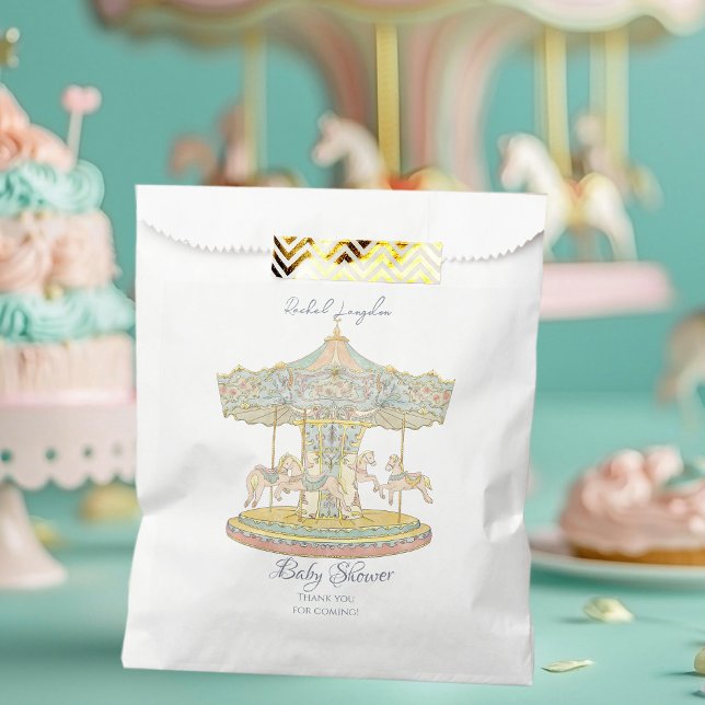 Fairytale Vintage Amusement Park Favour Bags (Creator Uploaded)