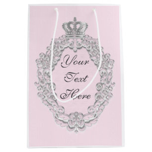 Fairytale Vintage Princess Crown Personalised Bag