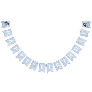 Fairytale Winter Snow Princess Birthday  Bunting