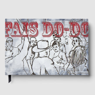 Fais Do-Do design Guest Book