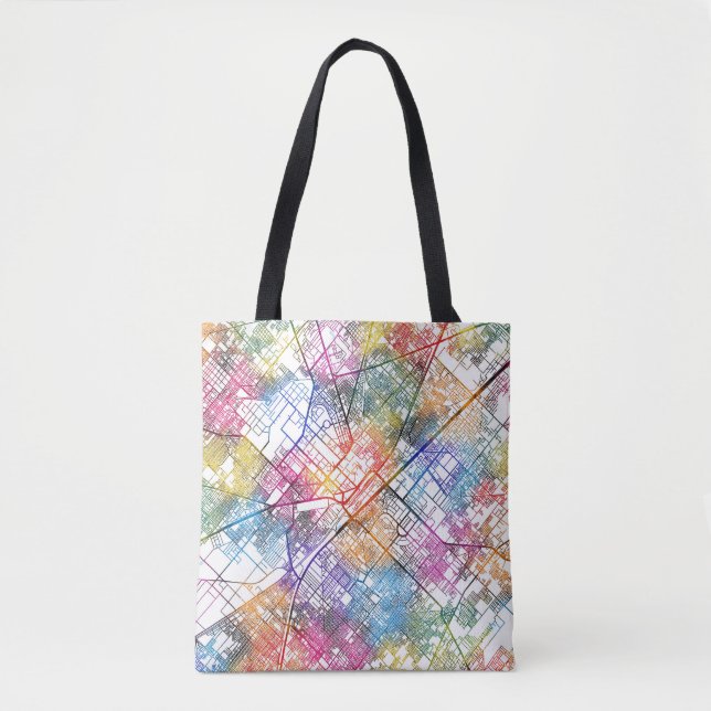 Faisalabad Pakistan City Map Tote Bag (Front)