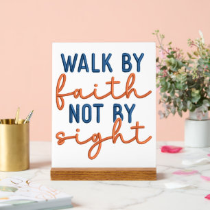 Faith Acrylic Sign