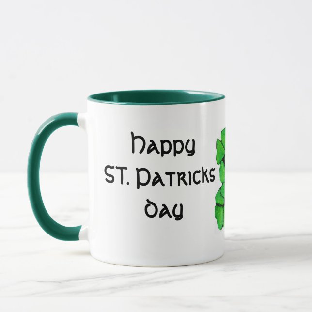 FAITH AND BEGORRA, ST. PATRICKS mug (Left)