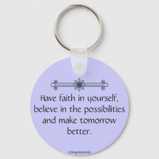 Faith and Belief Key Ring