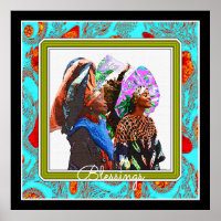Faith and Family Unity Wall Art – Blessings Poster