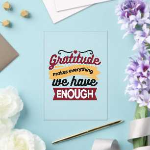 Faith and Gratitude Artwork – Uplifting Christian  Acrylic Invitations