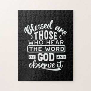 Faith and Obedience – Inspirational Scripture Jigsaw Puzzle