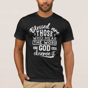Faith and Obedience – Inspirational Scripture T-Shirt