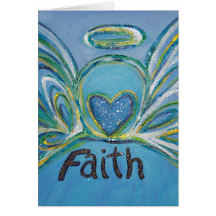 Faith Angel Greeting Card