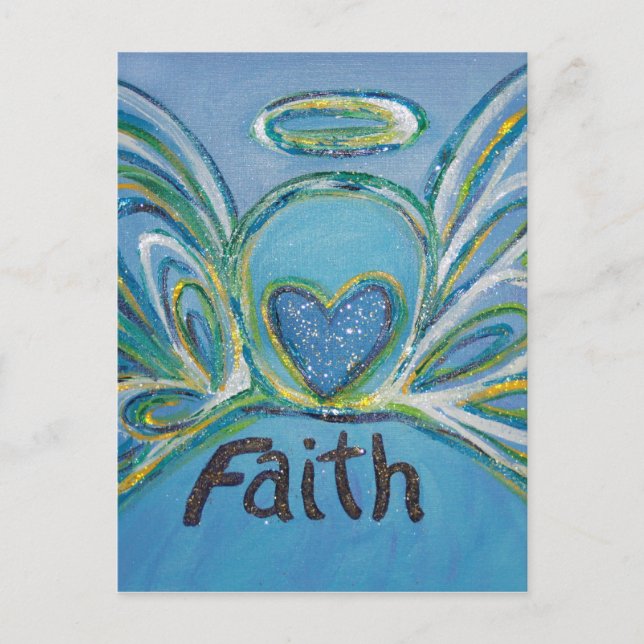 Faith Angel Postcard (Front)