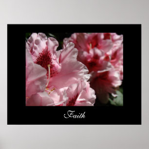 FAITH art prints Healing Touch gifts Pink Rhodies
