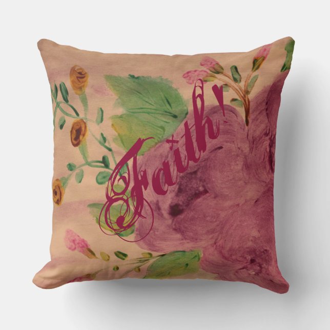 Faith - Blessing Pillow (Front)