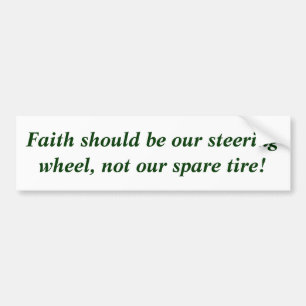 Faith Bumper Sticker