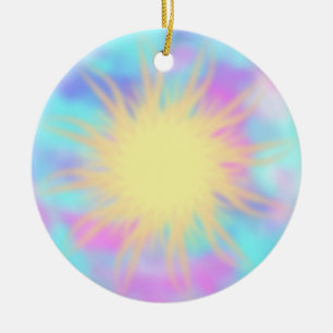 Faith ~ Burst Ceramic Tree Decoration