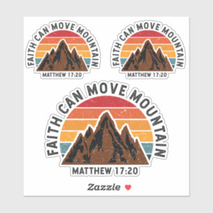 Faith can move mountain
