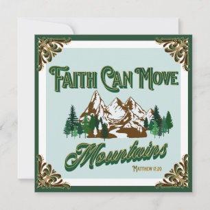 Faith Can Move Mountains 