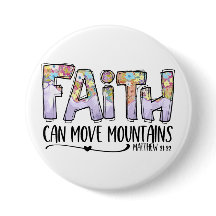 Faith can move mountains