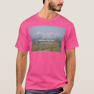 Faith Can Move Mountains Long T-Shirt
