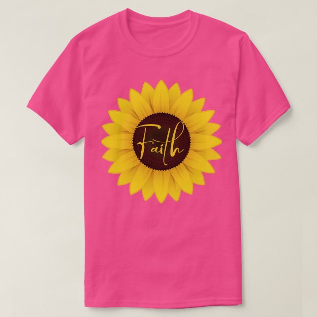 Faith Christian Gift T-Shirt (Design Front)
