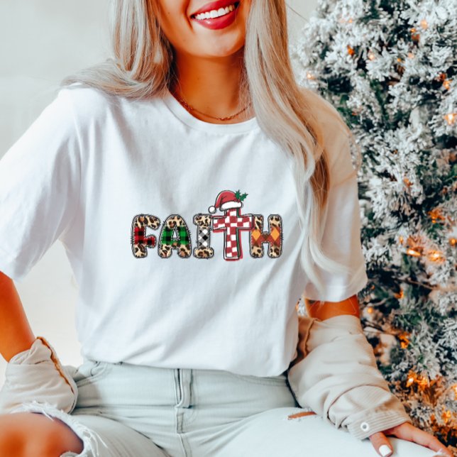 FAITH Christmas women's T-Shirt (Creator Uploaded)