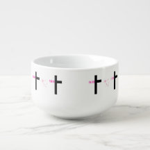 Faith Cross Soup Bowl