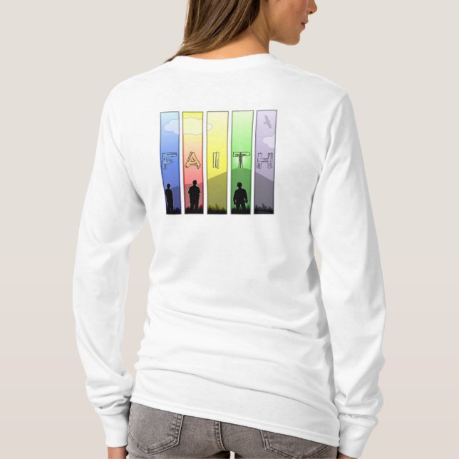Faith Cross T-Shirt (Back)