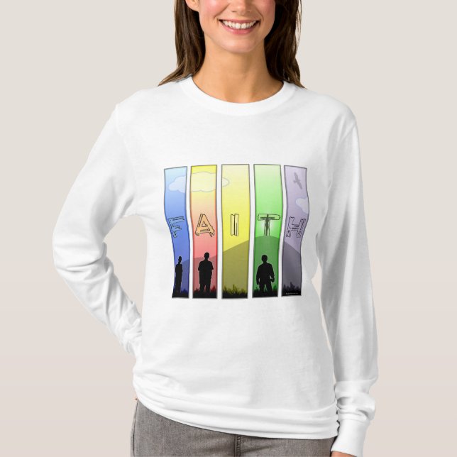 Faith Cross T-Shirt (Front)