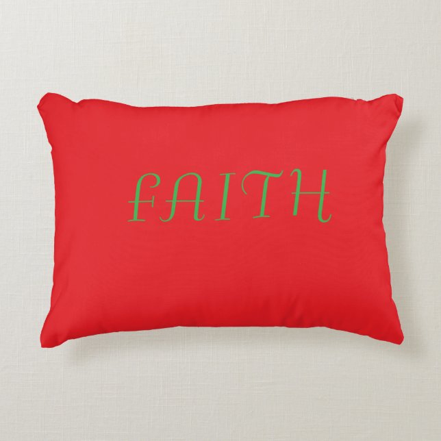 FAITH DECORATIVE CUSHION (Front)