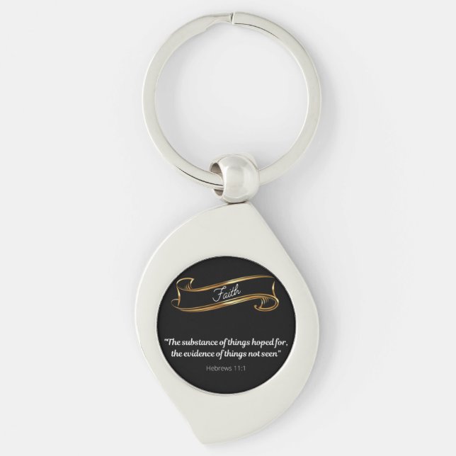 Faith  Definition  Key Ring (Front)