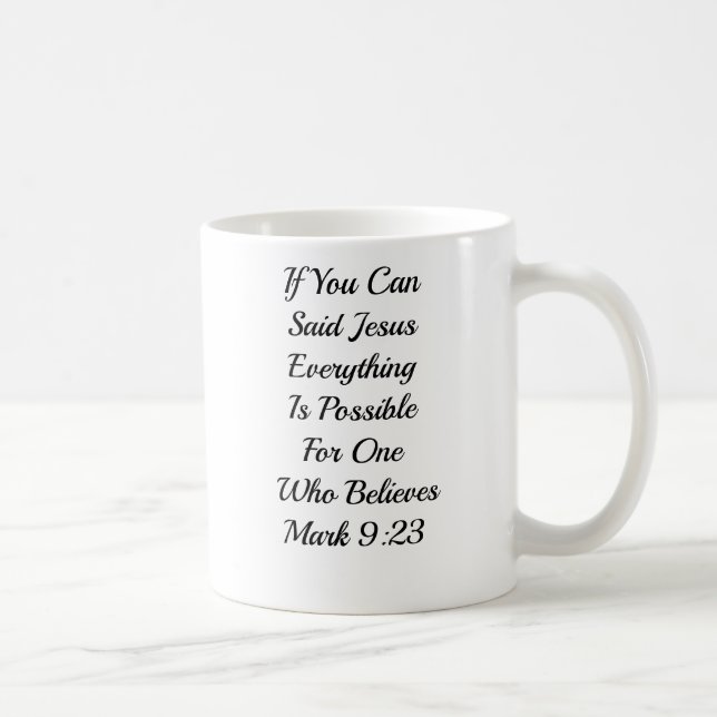 FAITH (DESIGN YOUR OWN CUP) COFFEE MUG (Right)