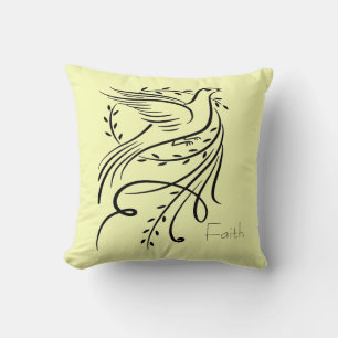 Faith Dove Pillow
