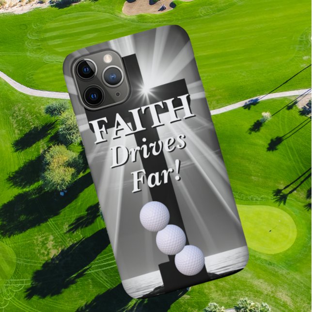 Faith Drives Far Case-Mate iPhone Case (Creator Uploaded)