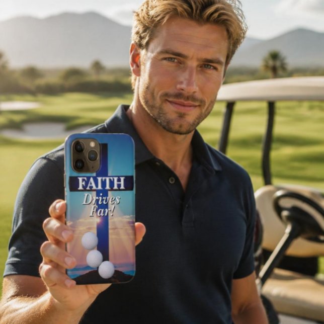 Faith Drives Far Golf  Case-Mate iPhone Case (Creator Uploaded)