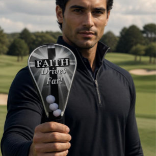 Faith Drives Far Golf Head Cover