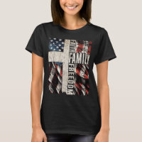 Faith Family Dom - Patriotic Christian Vintage Usa
